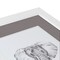 ArtToFrames Collage Photo Picture Frame with 3 - 8.5x11 inch Openings, Framed in White with Over 62 Mat Color Options and Plexi Glass (CSM-3966-28)